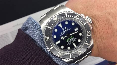 rolex deepsea blue replica review|rolex sea dweller deepsea blue.